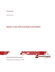 What is an Application Platform?