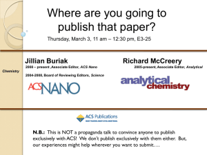 Where are you going to publish that paper?