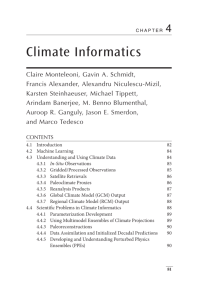 Climate Informatics