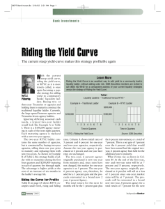 Riding the Yield Curve