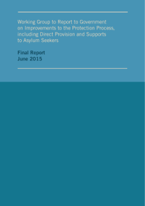Improvements to the Protection Process, including Direct Provision