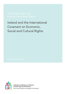 Ireland and the International Covenant on Economic, Social and