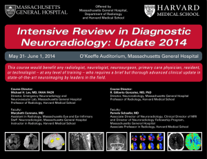 Intensive Review in Diagnostic Neuroradiology: Update 2014