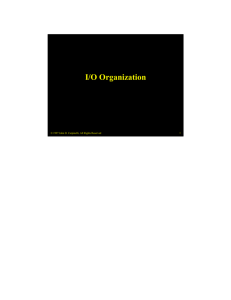 I/O Organization