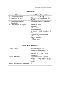 Project Profile - Hamdard Unani Medical College & Hospital, Bogra