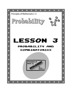 PM12 - Probability Lesson 3