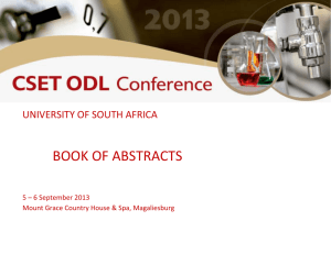 book of abstracts