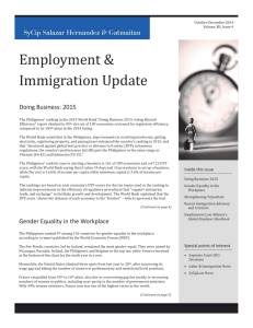 Employment & Immigration Update