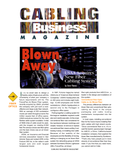 Cabling Business Magazine Article