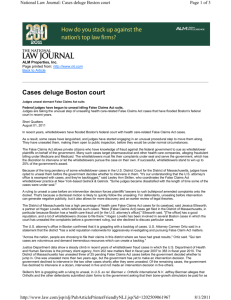 Cases deluge Boston court