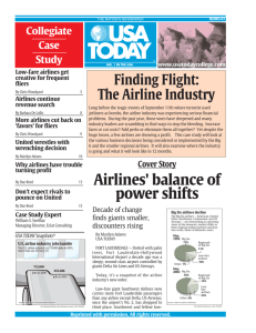 The Airline Industry - News Section