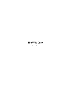 The Wild Duck - Encyclopaedia.com