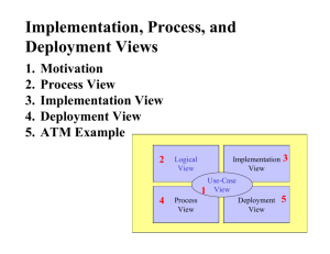 Implementation, Process, and Deployment Views