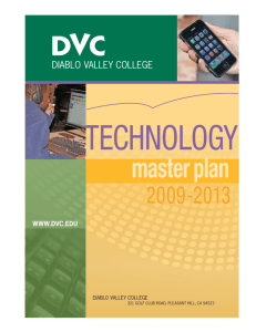 DVC Technology Master Plan 2009-2013
