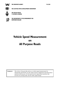 ta 22/81 - Standards for Highways