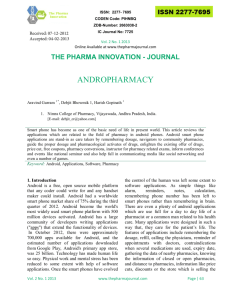 andropharmacy - Pharmacy Journal