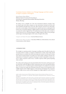 scj_1-2014_Correlation between Airlines' use of foreign