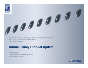 Airbus Family Product Update Airbus Family Product Update