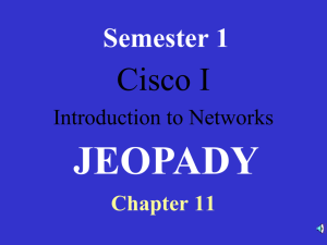 Chapter 11 Review Jeopardy