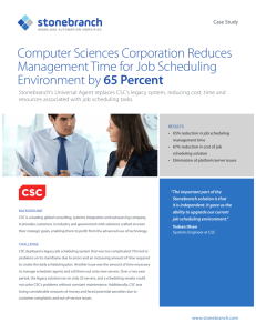 the Computer Sciences Corporation Case