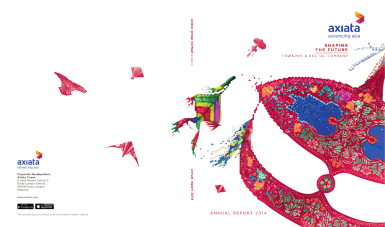 Annual Report 2014 Shaping The Future