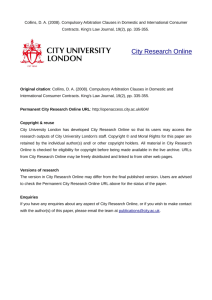 - City Research Online