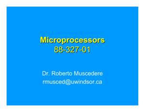 Microprocessors 88-327-01