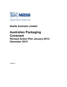 the Nestlé 2010-2015 Action Plan (pdf