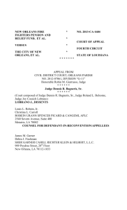Document generated from the Louisiana Court of Appeal, Fourth