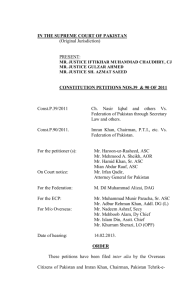 constitution petitions nos.39 & 90 of 2011