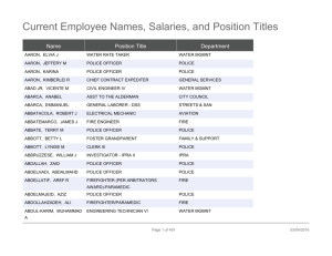 Current Employee Names, Salaries, and Position Titles