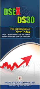 Introduction to DSEX and DSE 30 Index