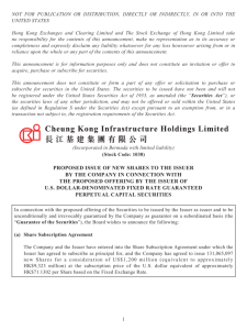 proposed issue of new shares to the issuer by the company in