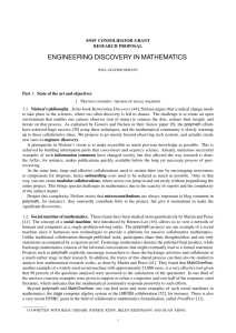 ENGINEERING DISCOVERY IN MATHEMATICS