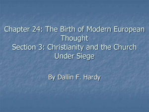 Chapter 11: The Age of Reformation Section 9: Literary Imagination