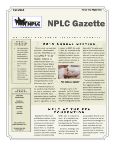 NPLC Gazette