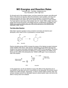 10. MO Energies and Reaction Rates