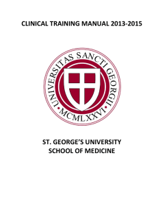 clinical training manual 2013-2015