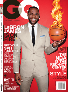 lebron james is on fire* nba style