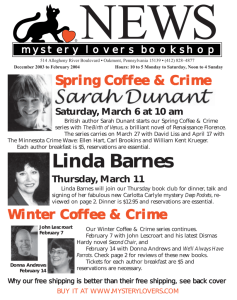 Linda Barnes - Mystery Lovers Bookshop