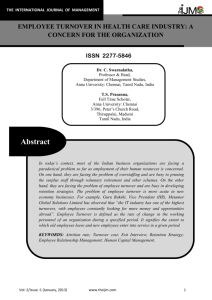 Abstract - The International Journal of Management