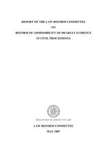 LRC Report (May 2007) - Attorney
