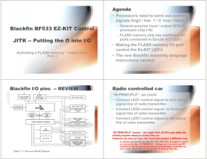 Blackfin BF533 EZ-KIT Control JITK -