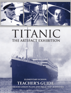 Titanic Teacher's Guide - Great Lakes Science Center