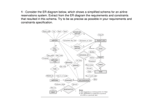 Consider the ER diagram below, which shows a simplified schema