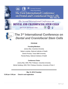 New York, NY - International Society for Stem Cell Research