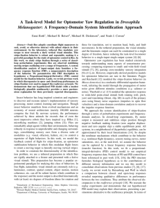 A Task-level Model for Optomotor Yaw