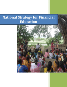 National Strategy for Financial Education