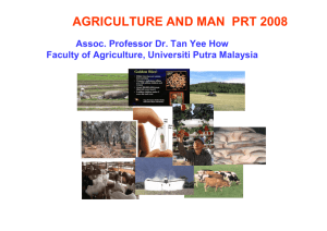 agriculture - Universiti Putra Malaysia