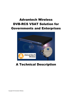 The DVB-RCS VSAT SYSTEM